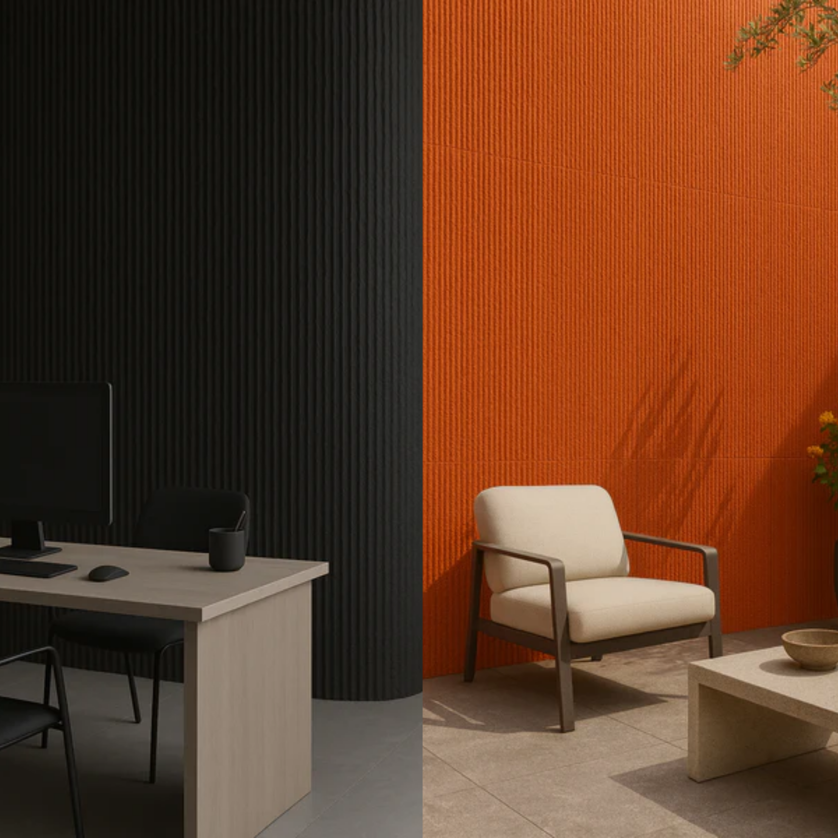 Piedra flexible: la belleza natural que se adapta a todo.