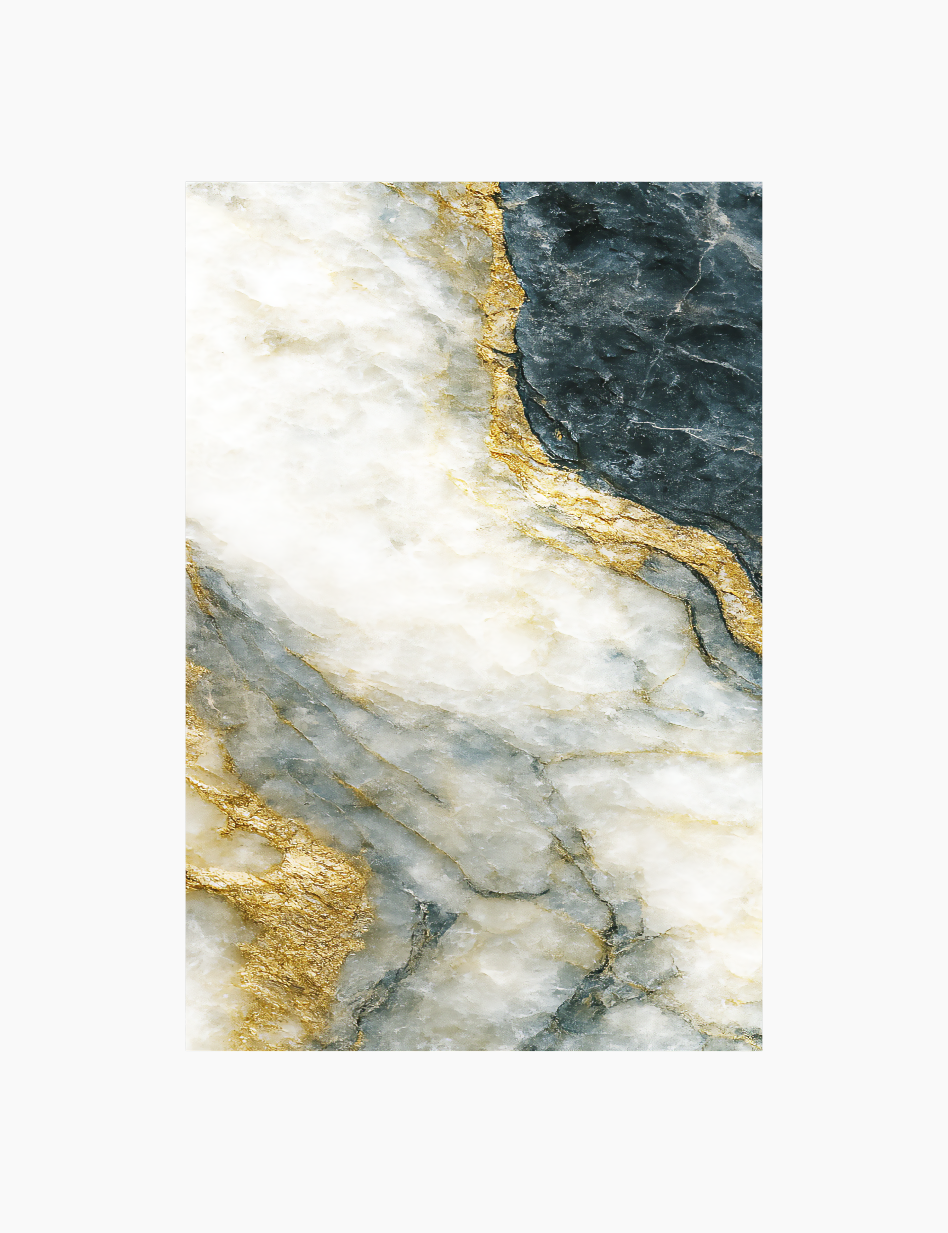 Placa decorativa continua Blue Gold | 3.66 x 2.44 mts