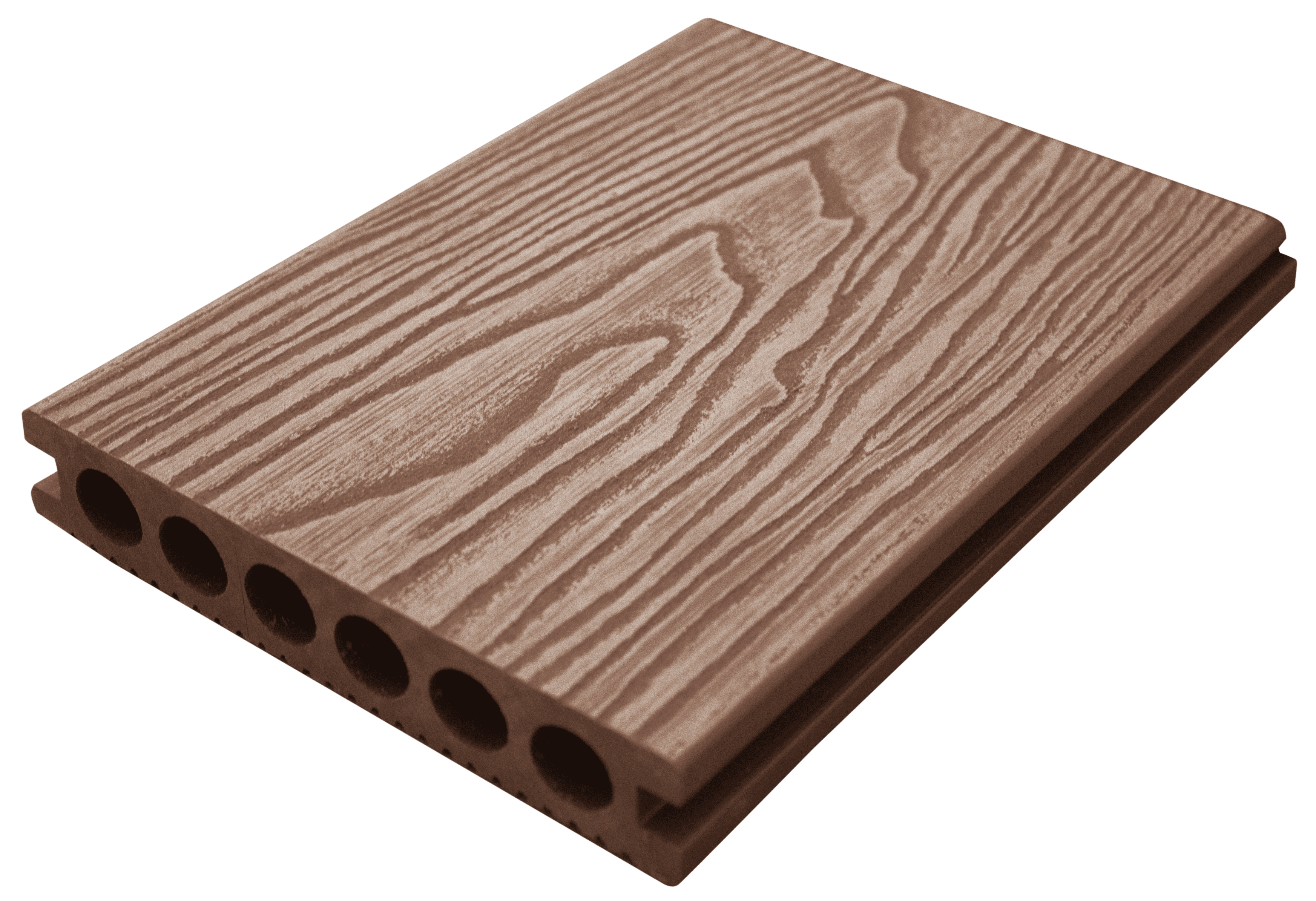 Piso Deck WPC Coffee | Caja 5 Pzas
