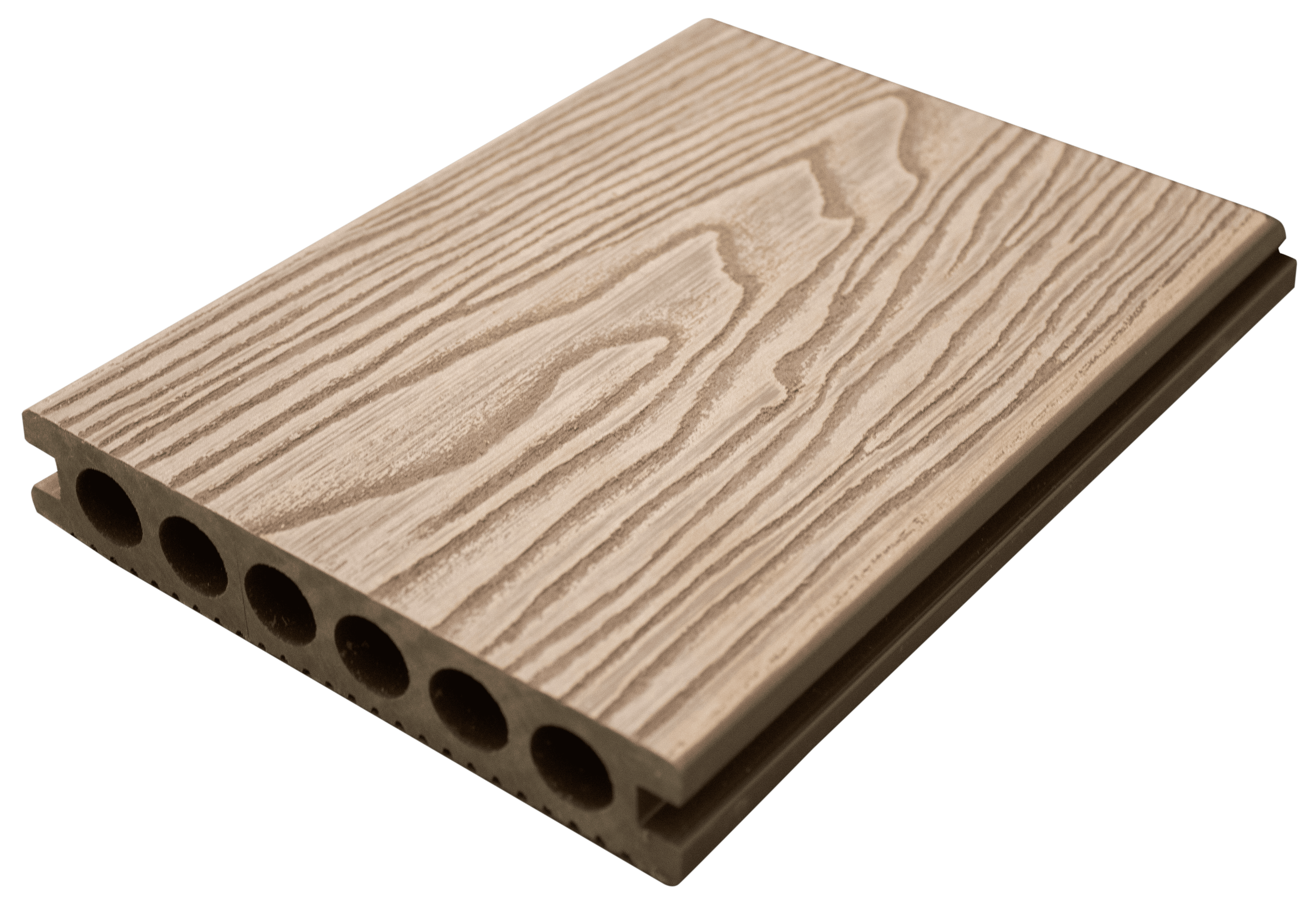 Muro Plafón Deck WPC Teca | Caja 5 Pzas