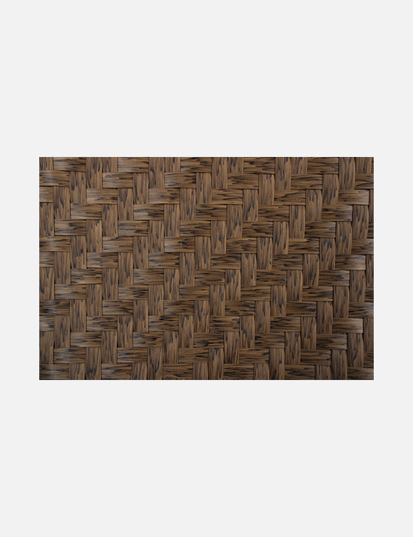 PB-100 / Petate Estilo Bambu / Oscuro