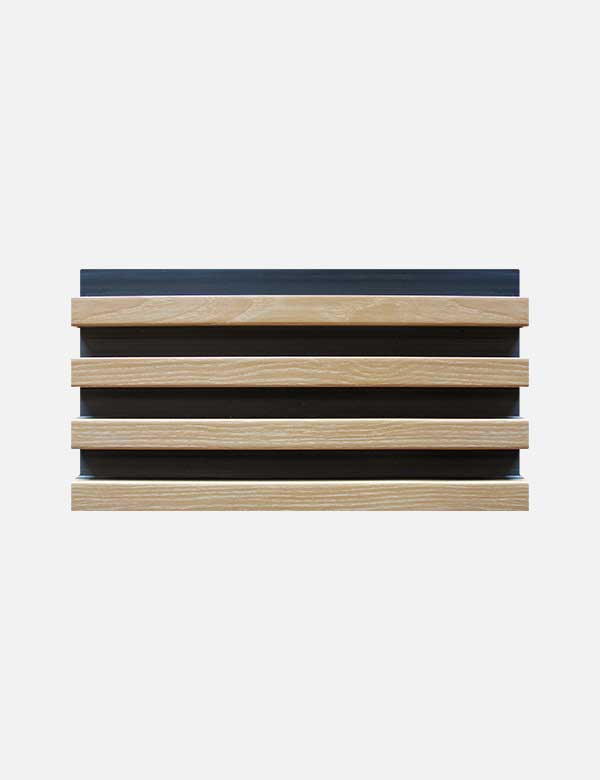 Lambrín Interior Pino/Black 290 cm | Caja 14 pzs