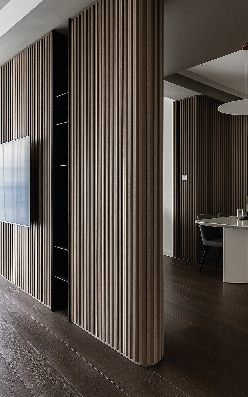 Lambrin Interior Marmol Gris 290 cm | Caja 14 pzs