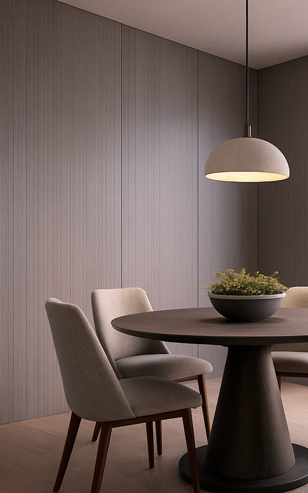 Muro/Plafón Interior Madera Gris