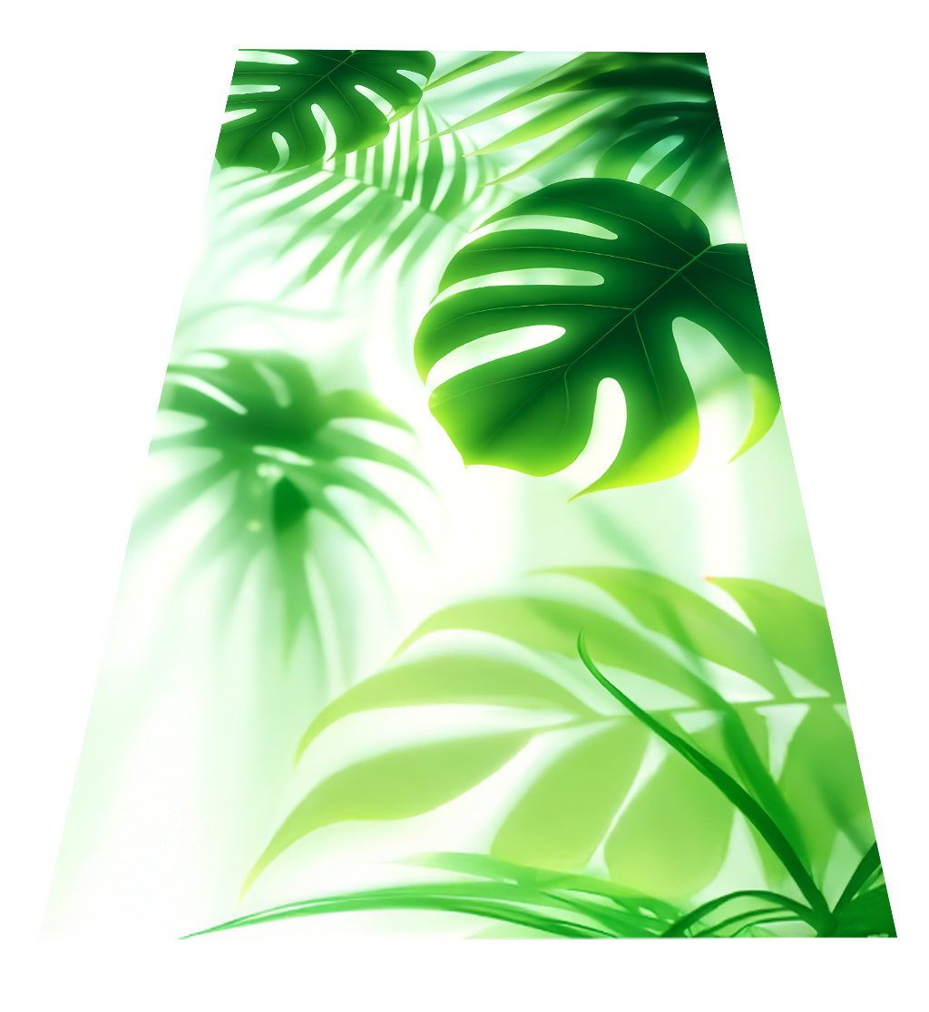 Placa Ice Monstera Deliciosa - Hoja120x240