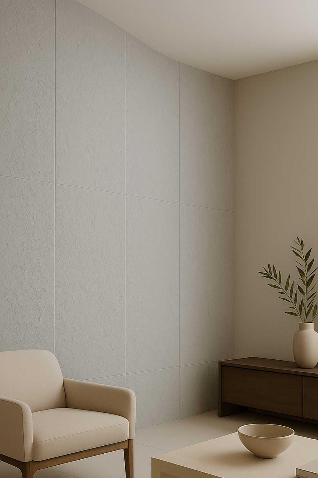 Piedra Flexible Rough Light Grey | Caja 16 Piezas 60 x 120 cm