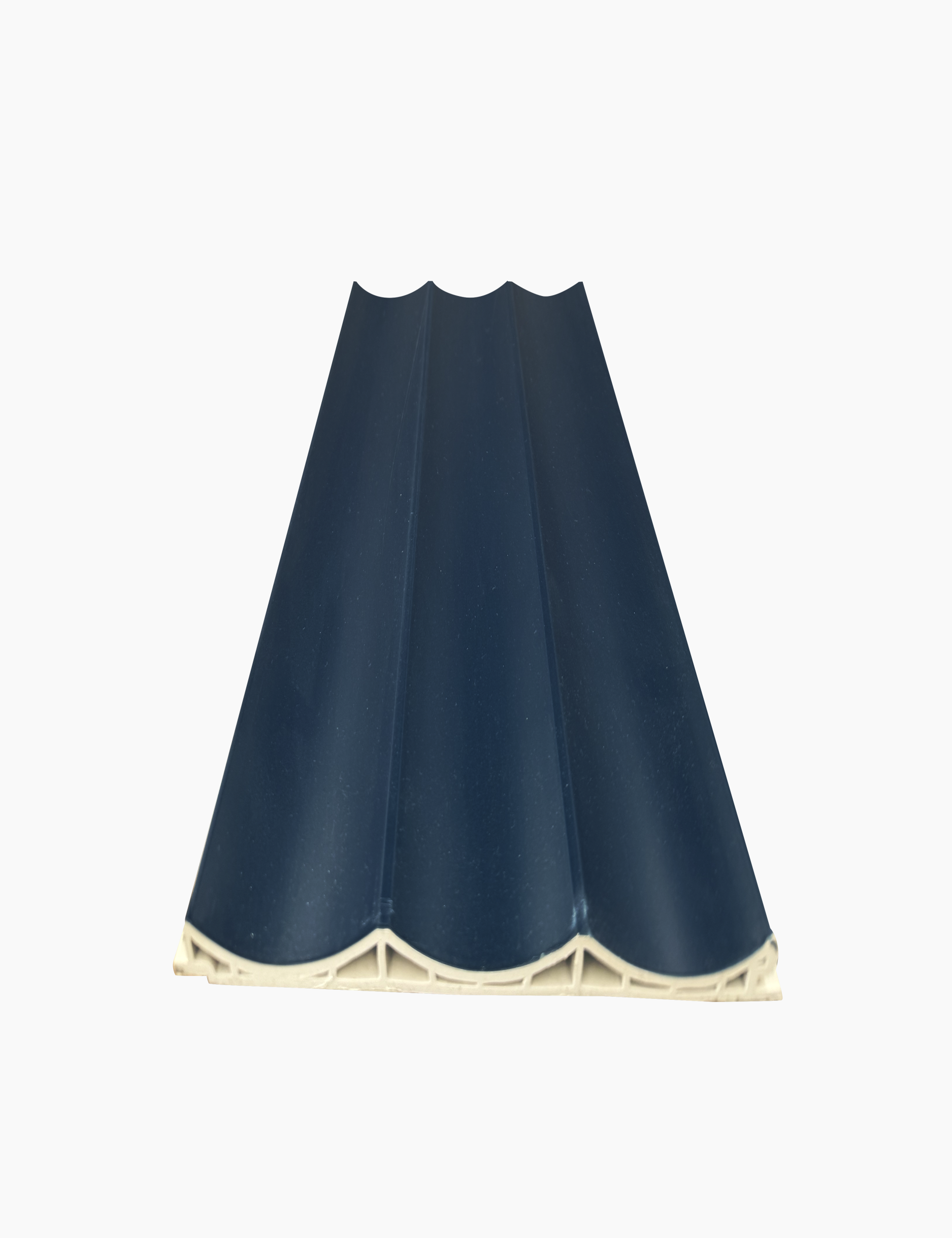 Lambrín Interior Wavy Azul Oxford | 295 x 22 cm