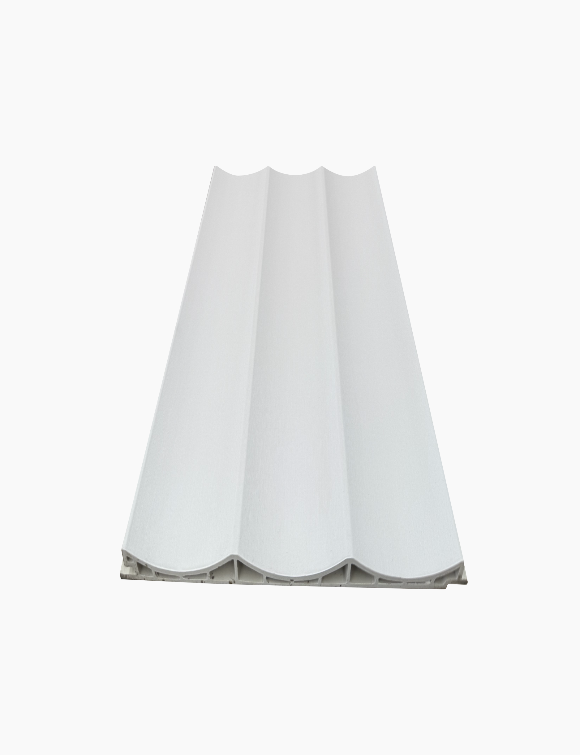 Lambrín Interior Wavy Blanco Cepillado | 295 x 22 cm