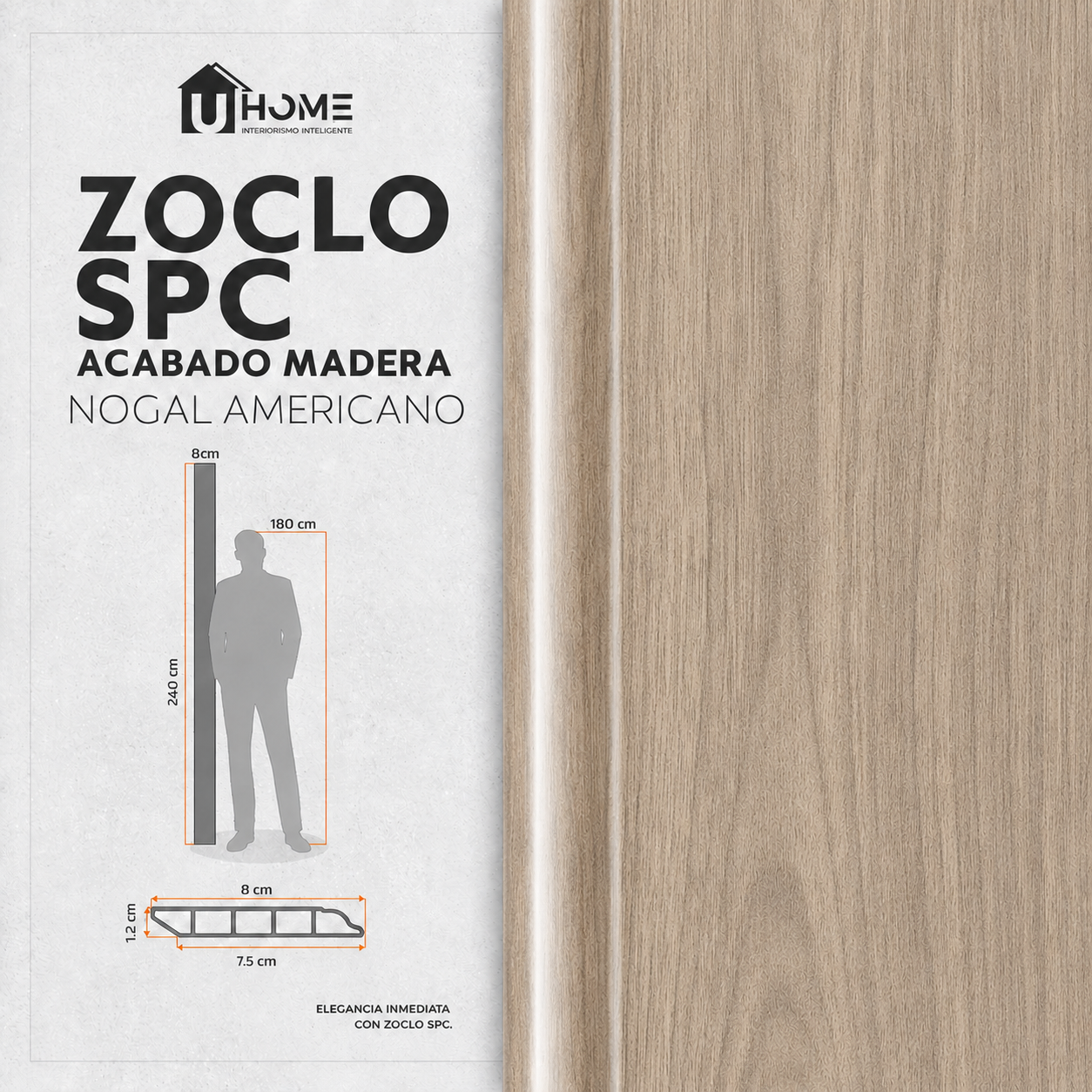 Zoclo SPC | Nogal Americano