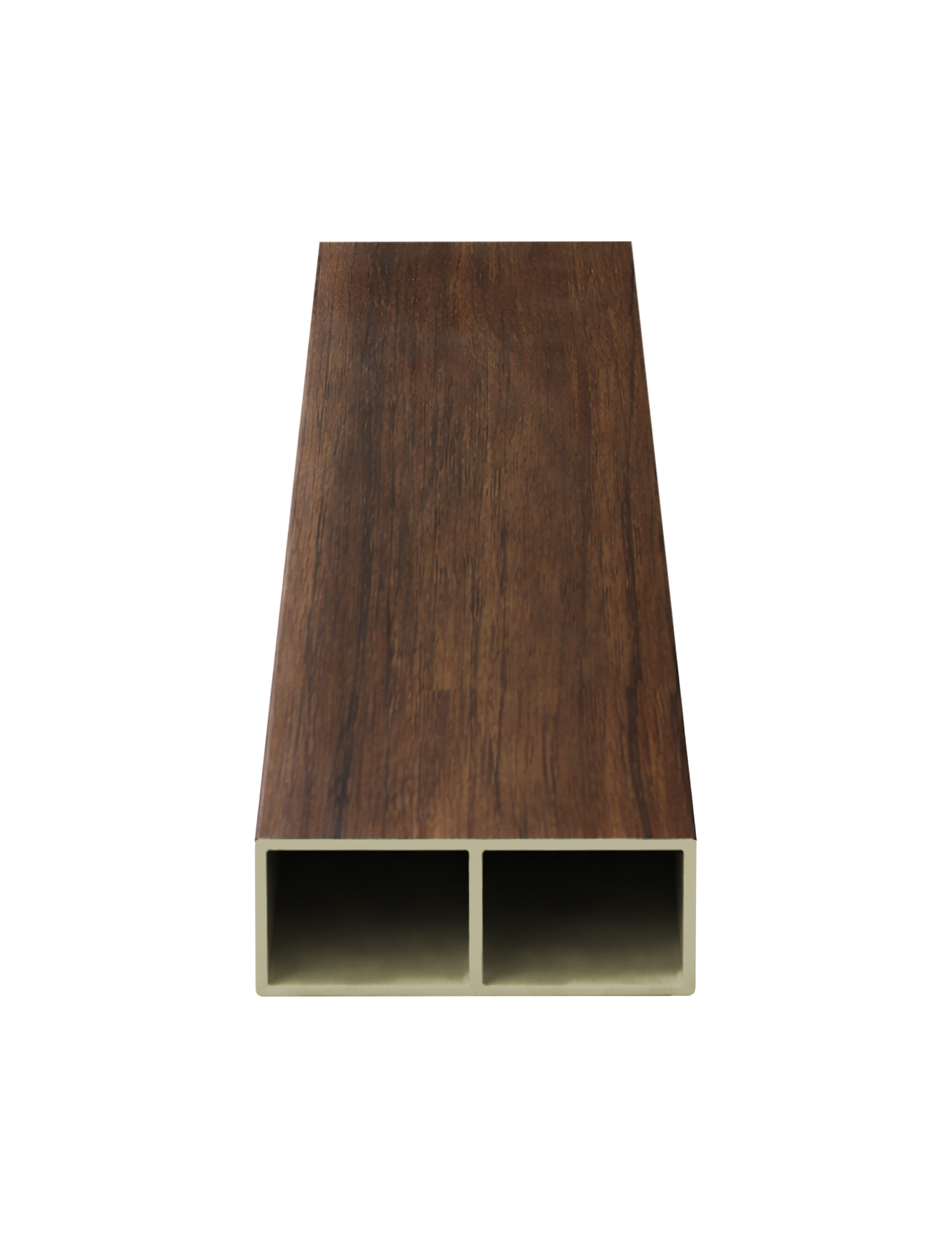 Viga Interior WPC - Caja 10 piezas | Caoba