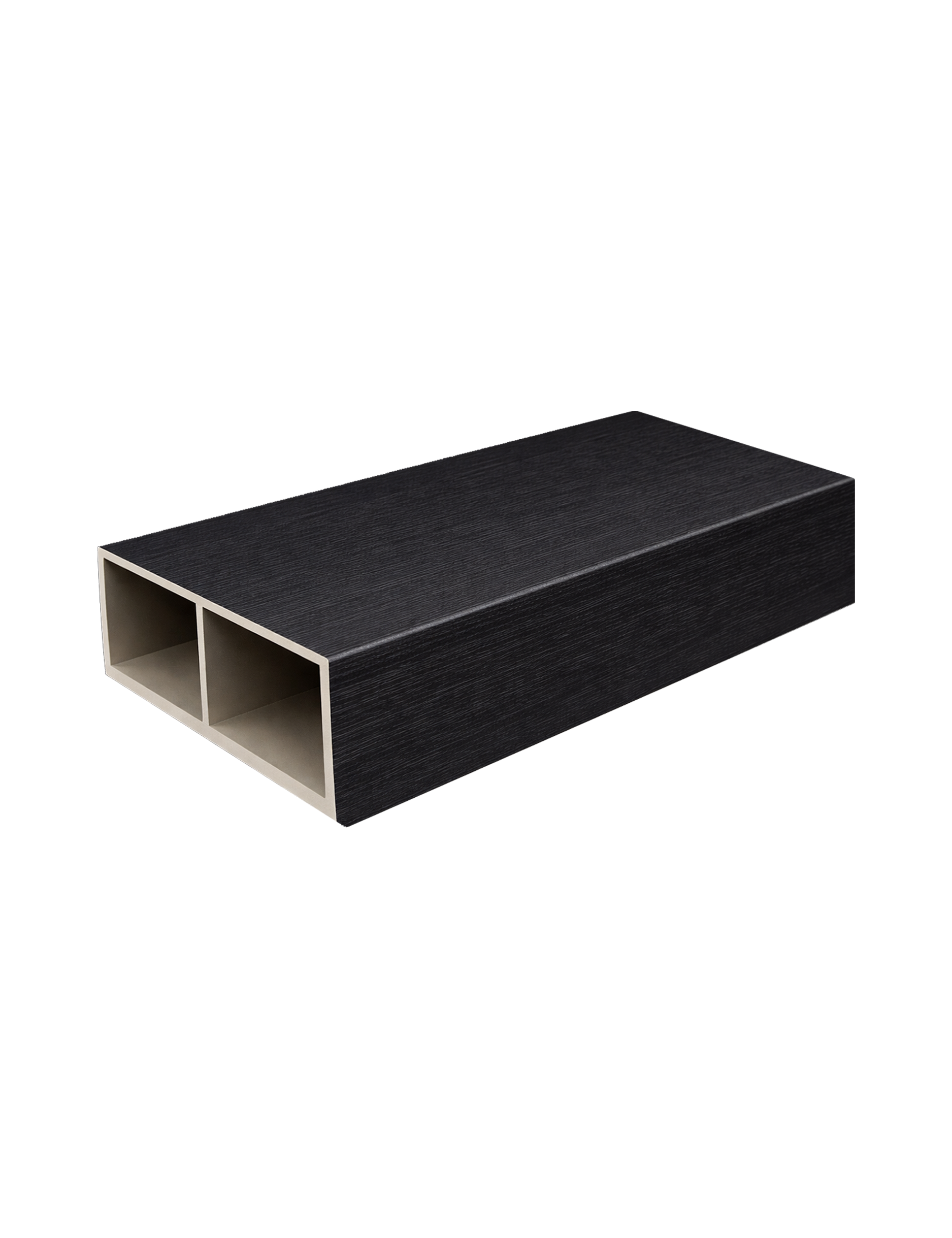 Viga Interior WPC - Caja 10 piezas | Nogal Black