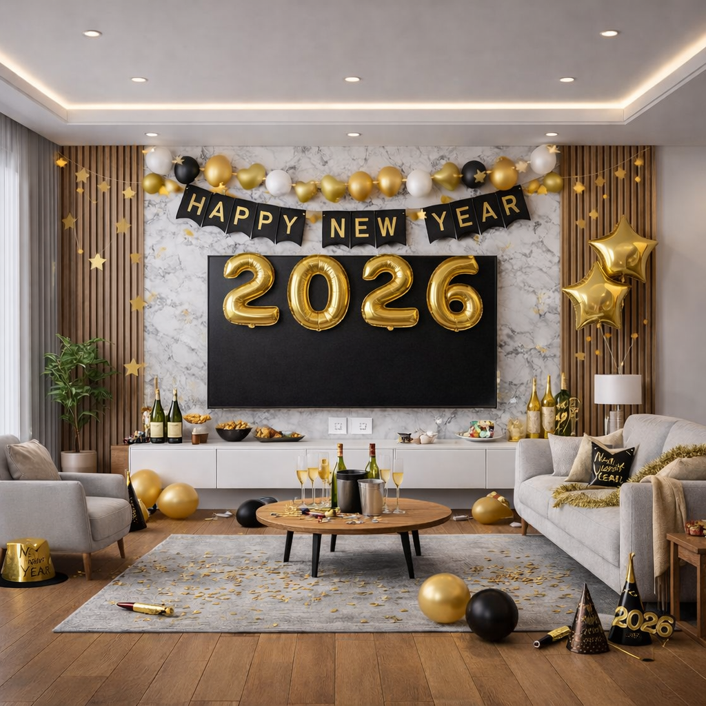 Empieza el 2026 renovando los espacios que más disfrutas 🎉🥂🎆