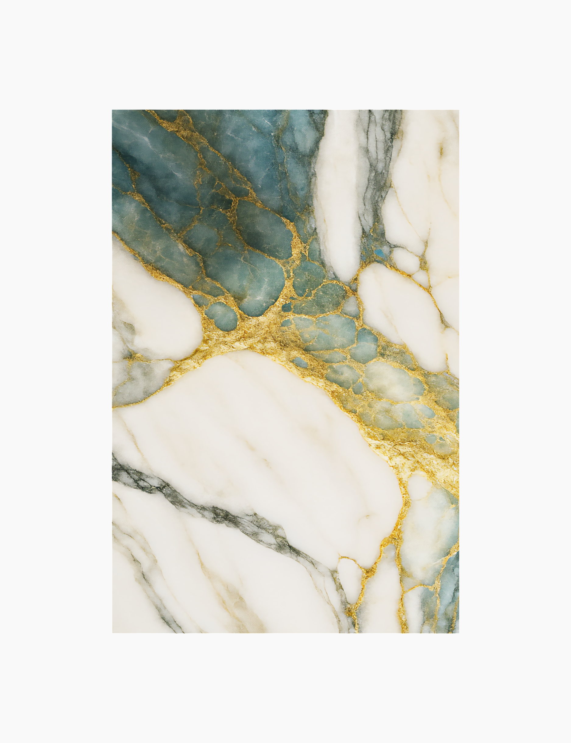 Placa decorativa continua Aqua Gold | 3.66 x 2.44 mts