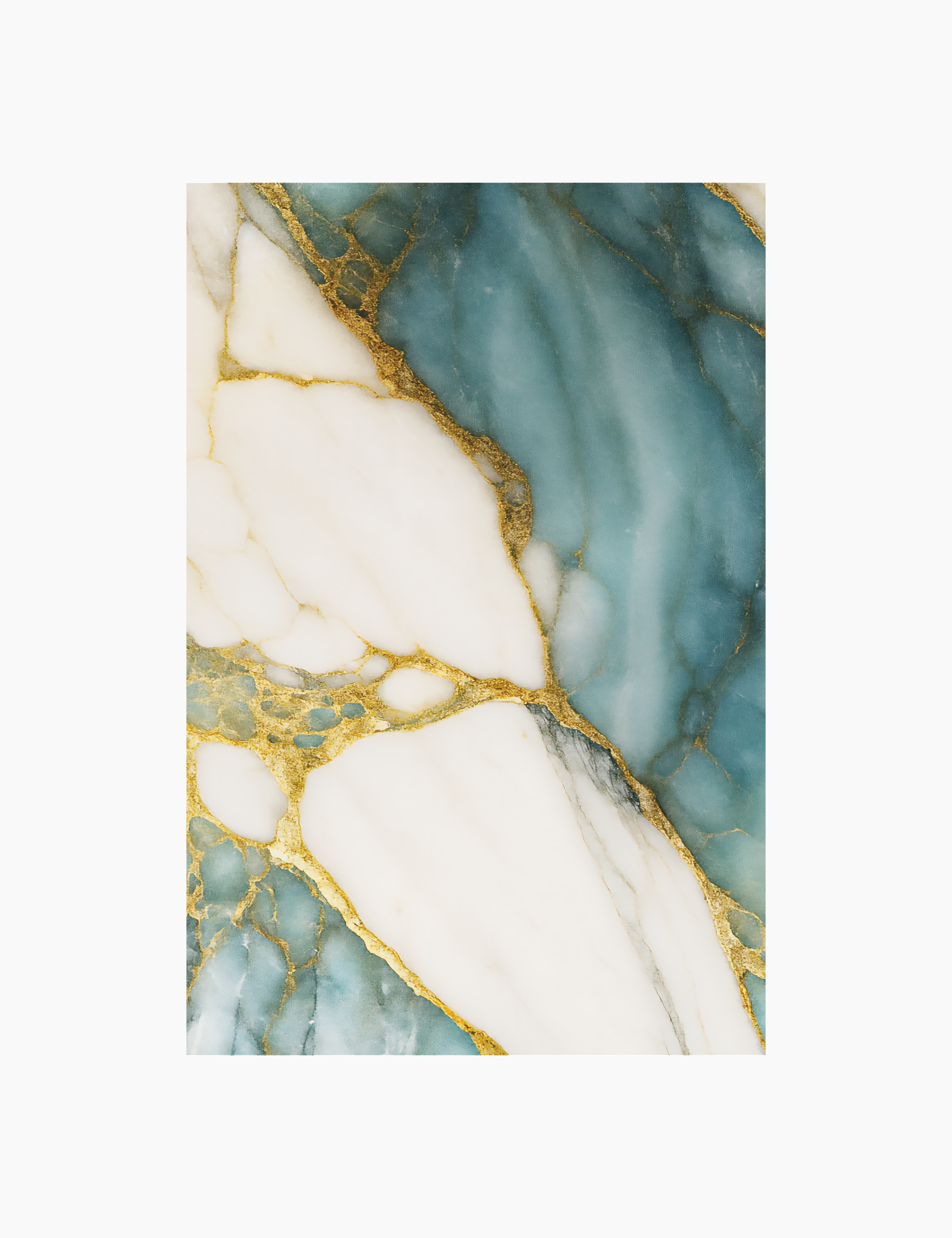 Placa decorativa continua Aqua Gold | 3.66 x 2.44 mts