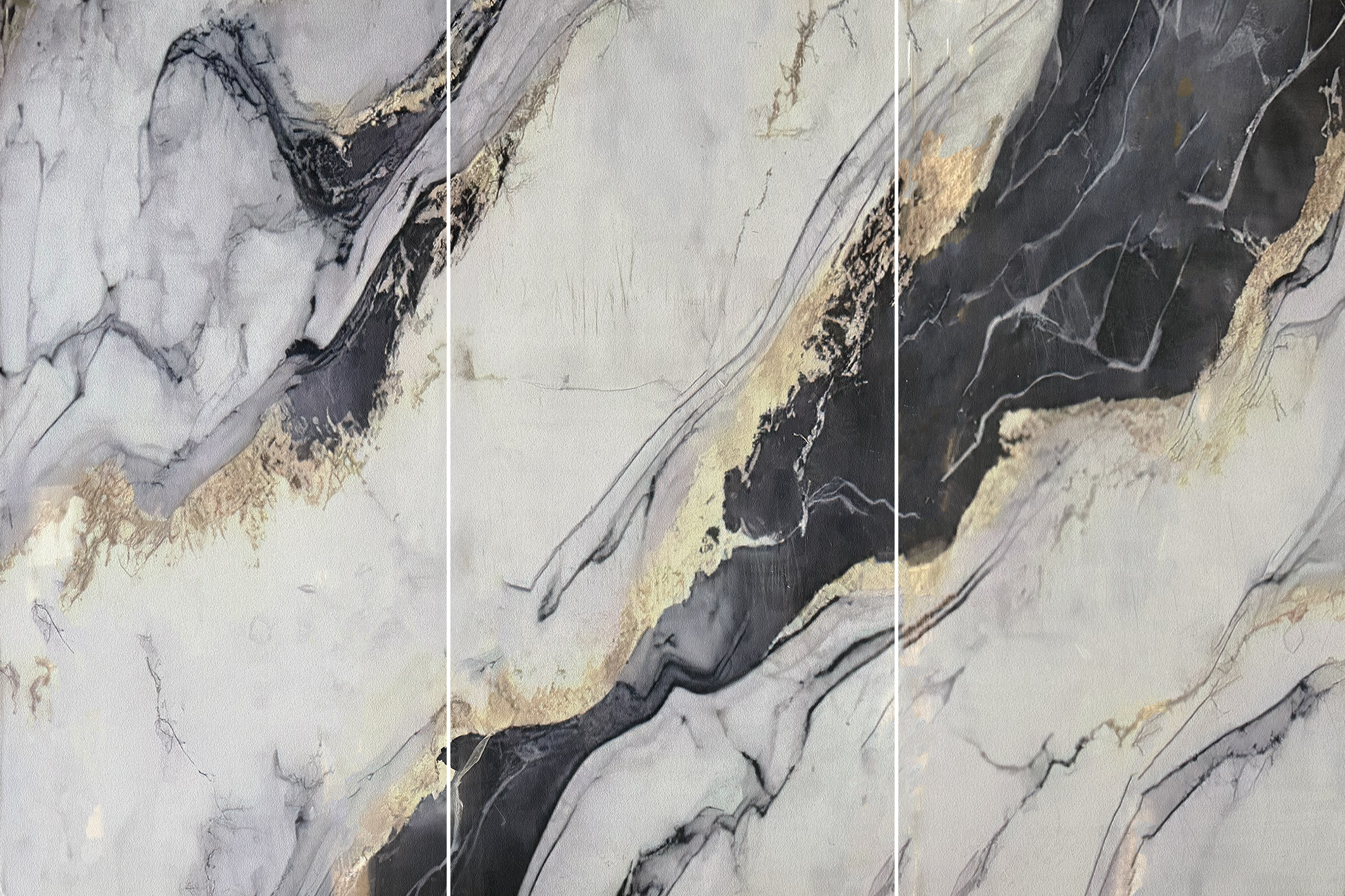 Placa decorativa continua Blue Gold | 3.66 x 2.44 mts