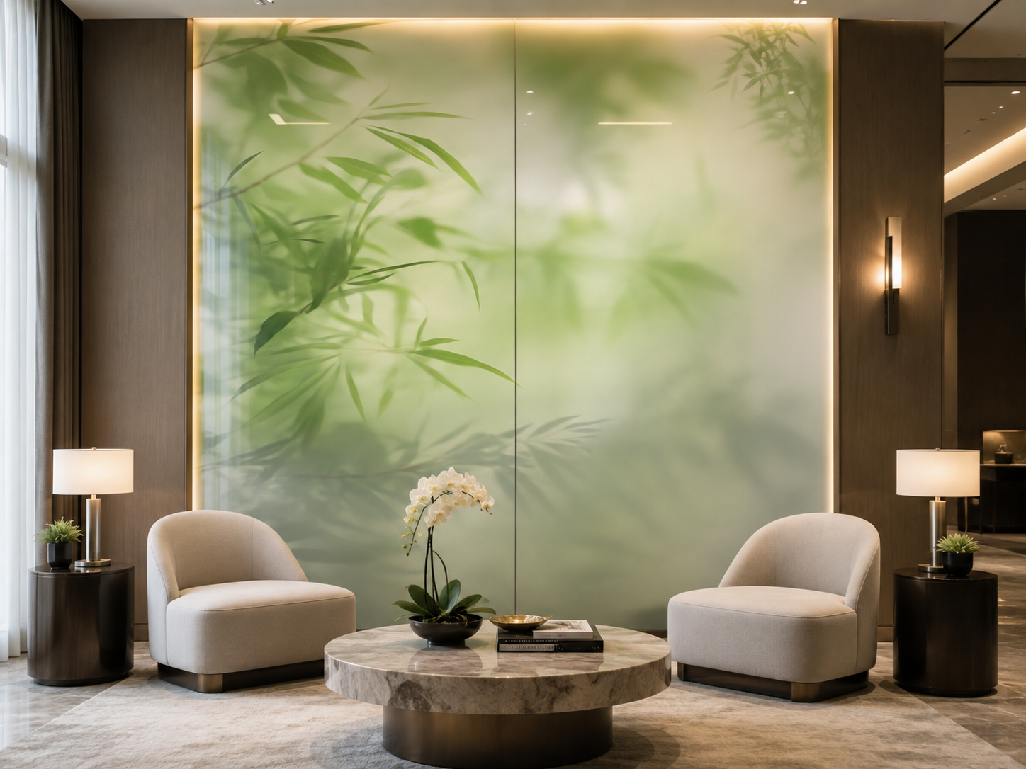 2 piezas Placa Ice Bamboo Dorado - Hoja 120x240