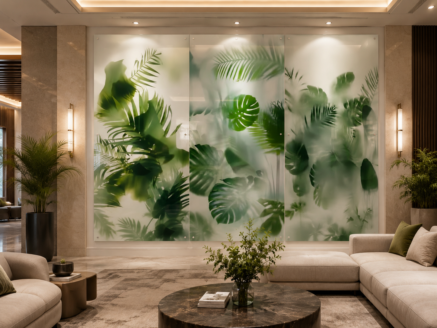 3pzas Placa Ice Monstera Trio - Hoja 120x240