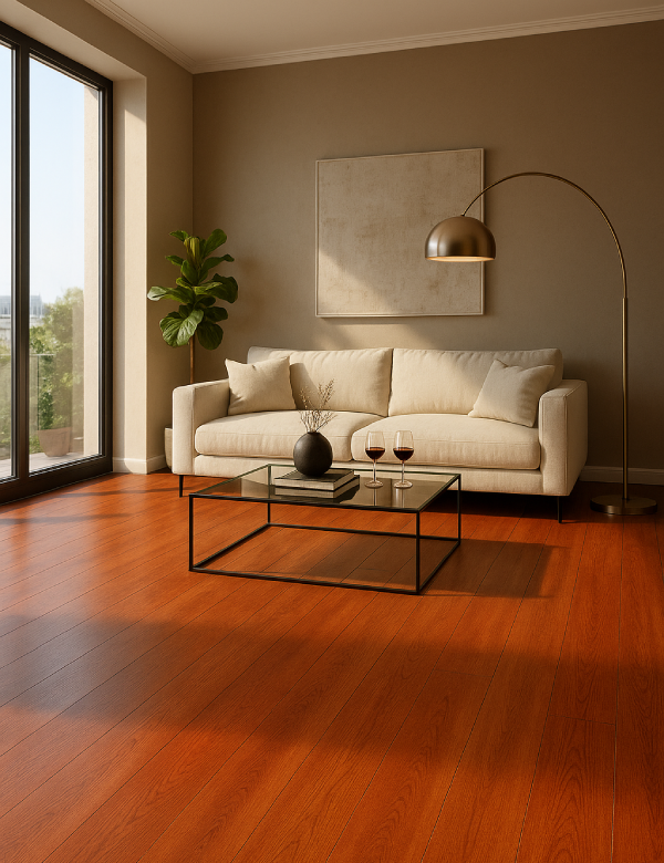 Piso SPC Madera Cherry Wood IXPE - Caja 10 pzs