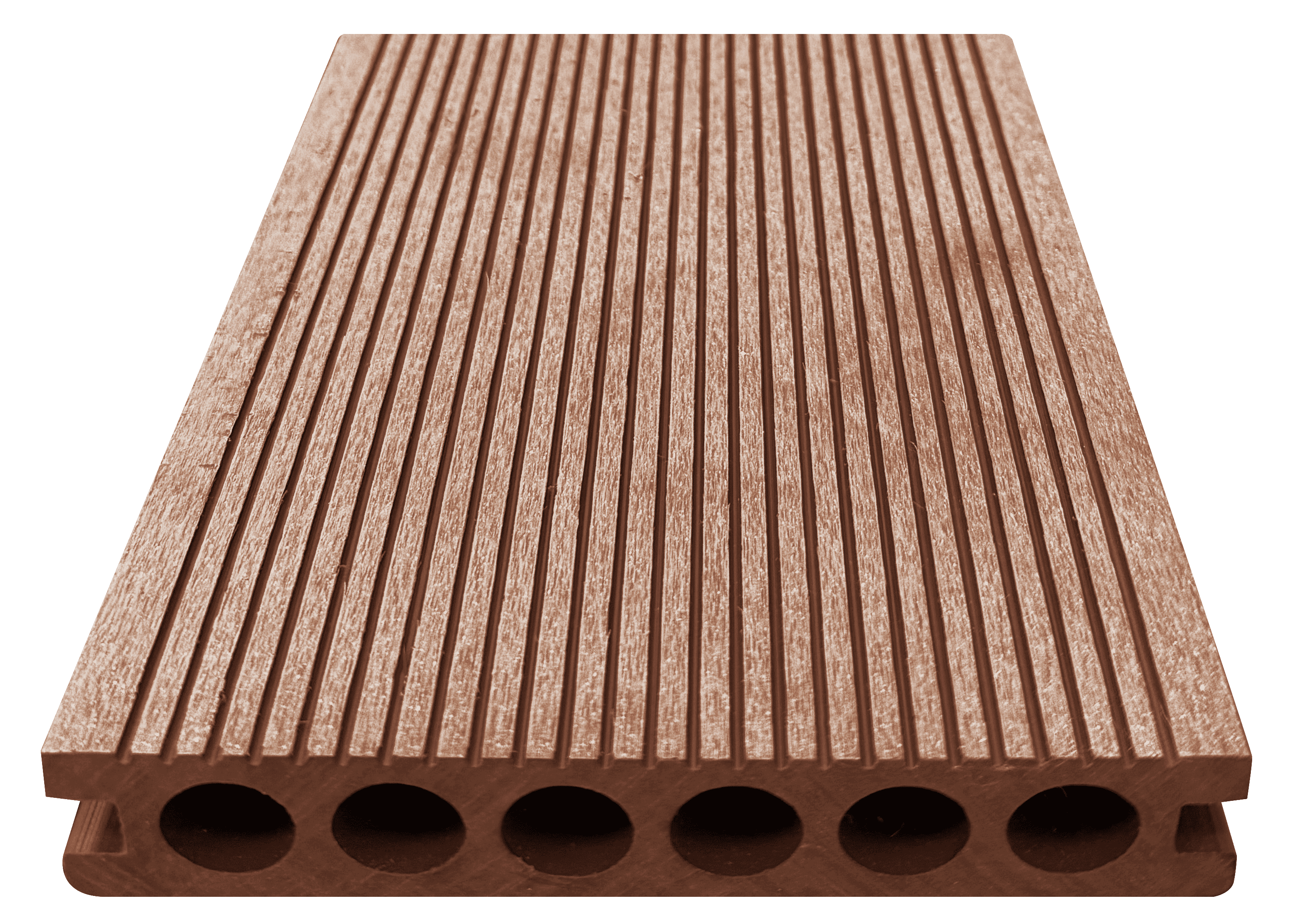 Muro Plafón Deck WPC Coffee | Caja 5 Pzas