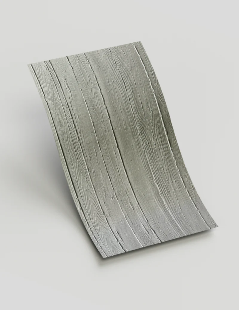 Piedra Flexible Formwork Cement Grey | Caja 12 Piezas 60 x 120 cm