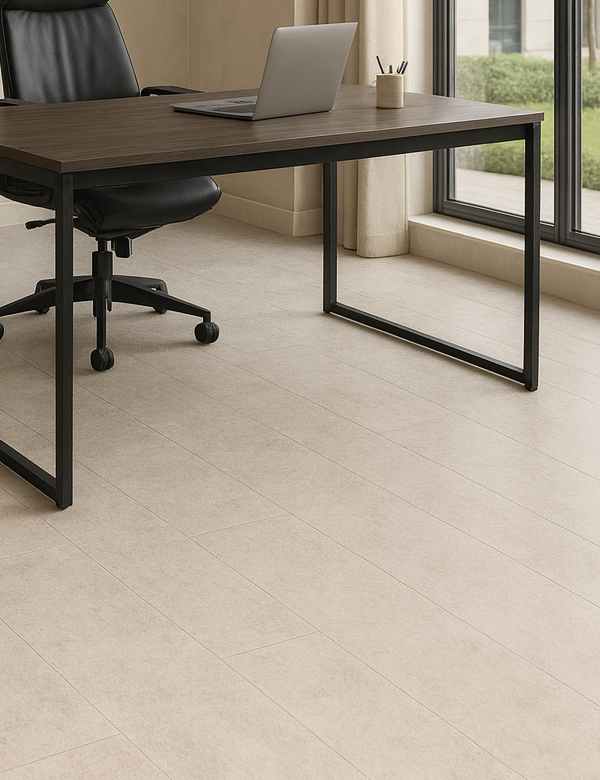 Piso SPC Limestone Sand IXPE - Caja 10 pzs