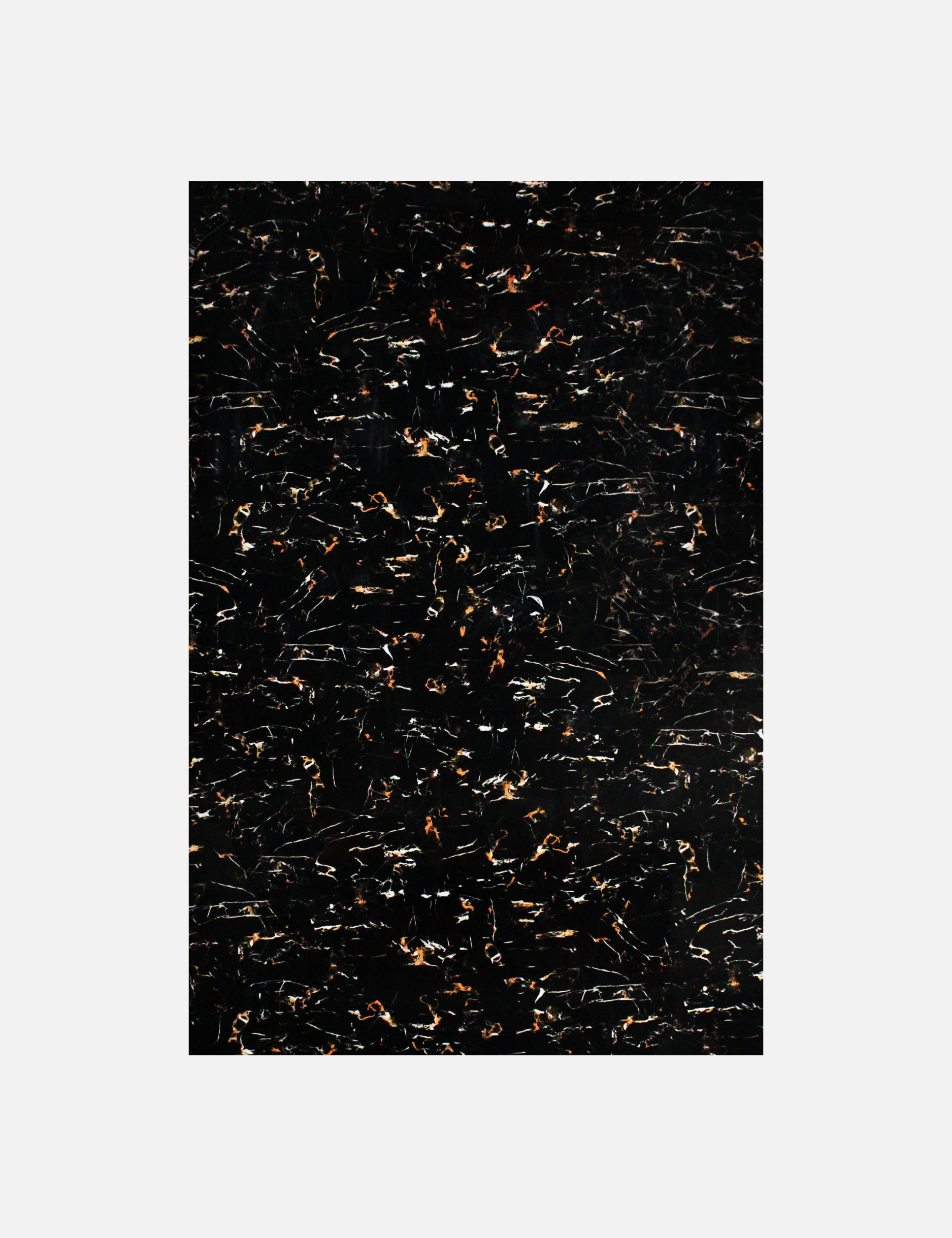 Placa tipo Mármol Negro - Hoja 1.22 x 2.44