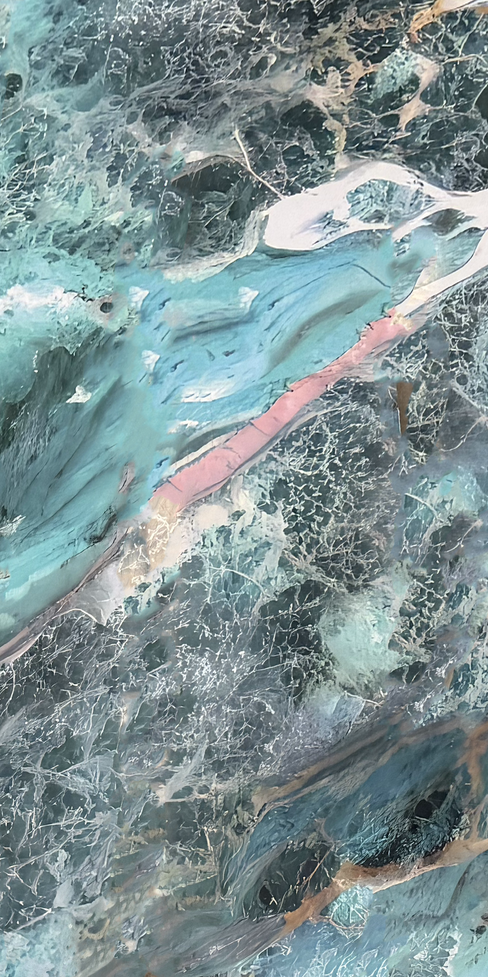 Placa decorativa continua Ocean Abstract | 3.66 x 2.44 mts
