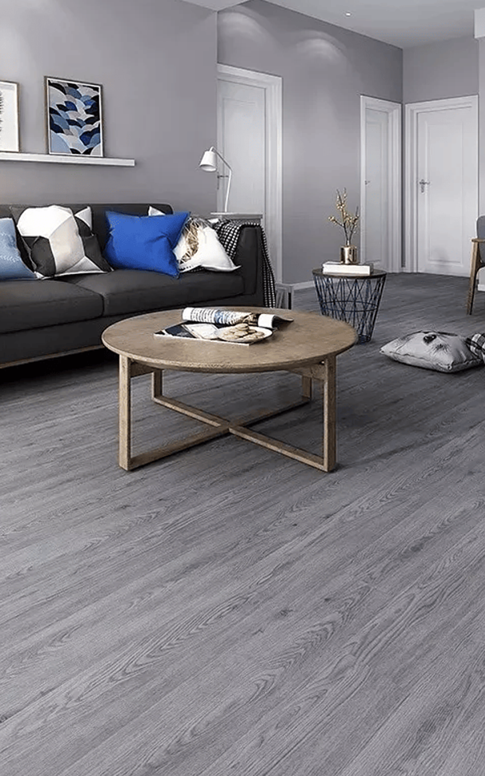 Piso SPC Madera Gris IXPE