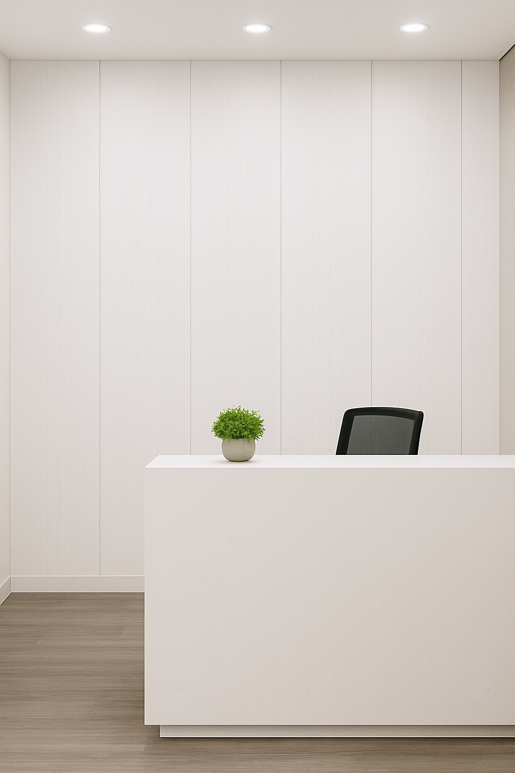 Muro/Plafón Interior Blanco Liso