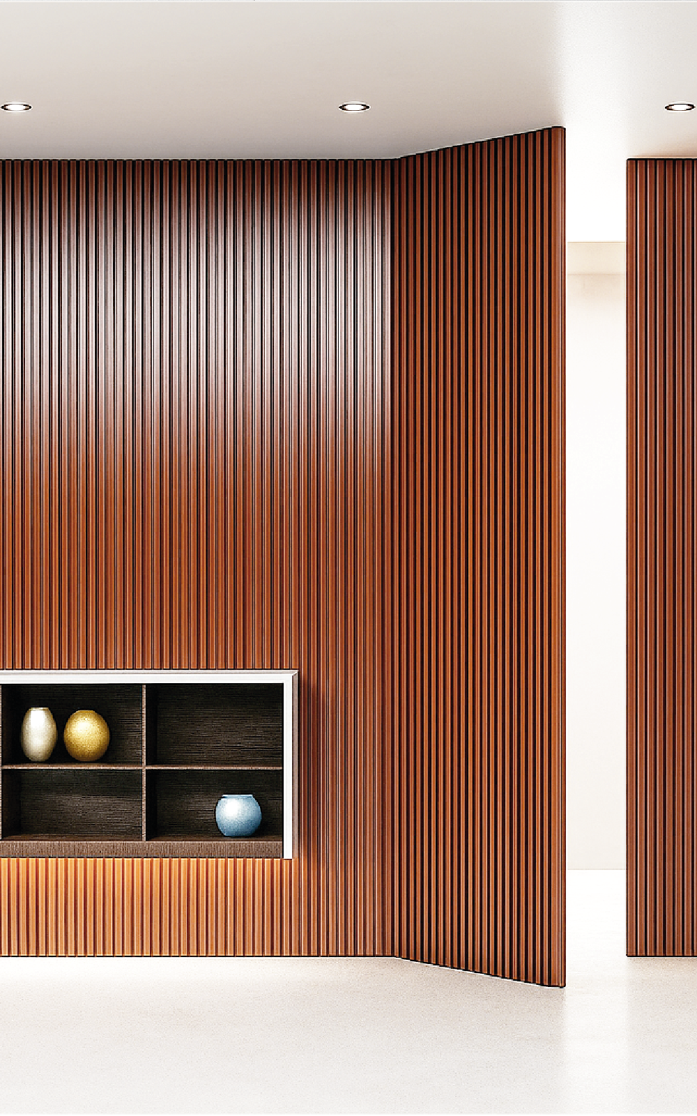 Lambrín Interior Roble 290 cm