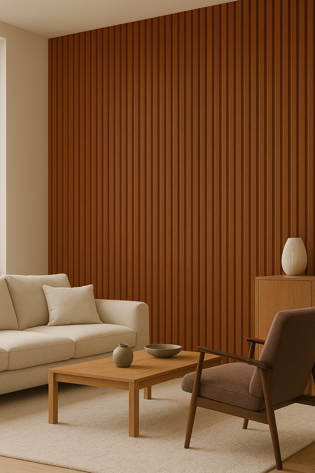 Lambrín Interior Roble 290 cm