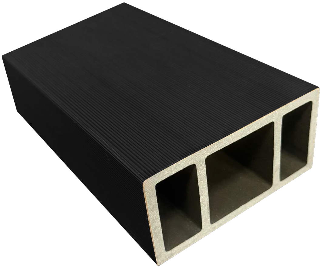 Viga Exterior WPC - Caja 4 pzs | Black Walnut