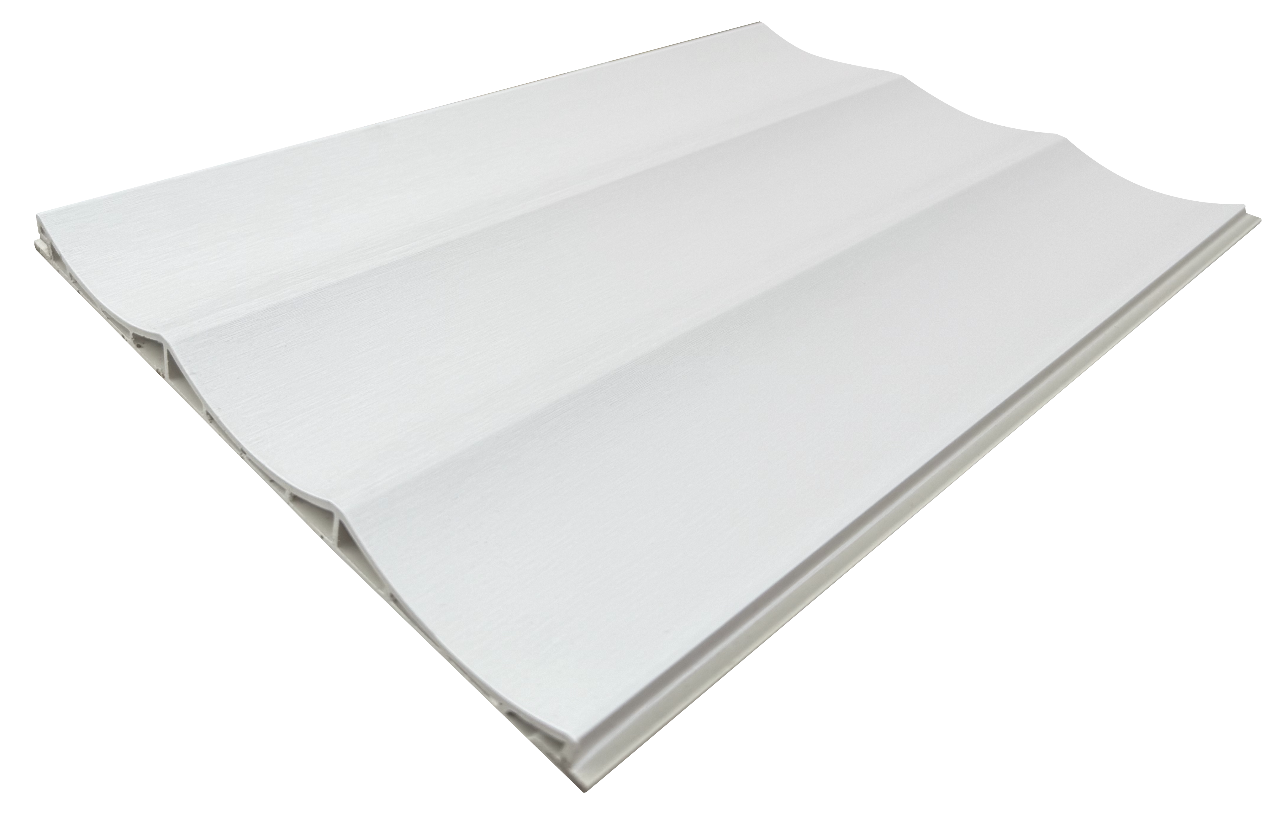 Lambrín Interior Wavy Blanco Cepillado 295 x 22 cm | Caja 14 pzs