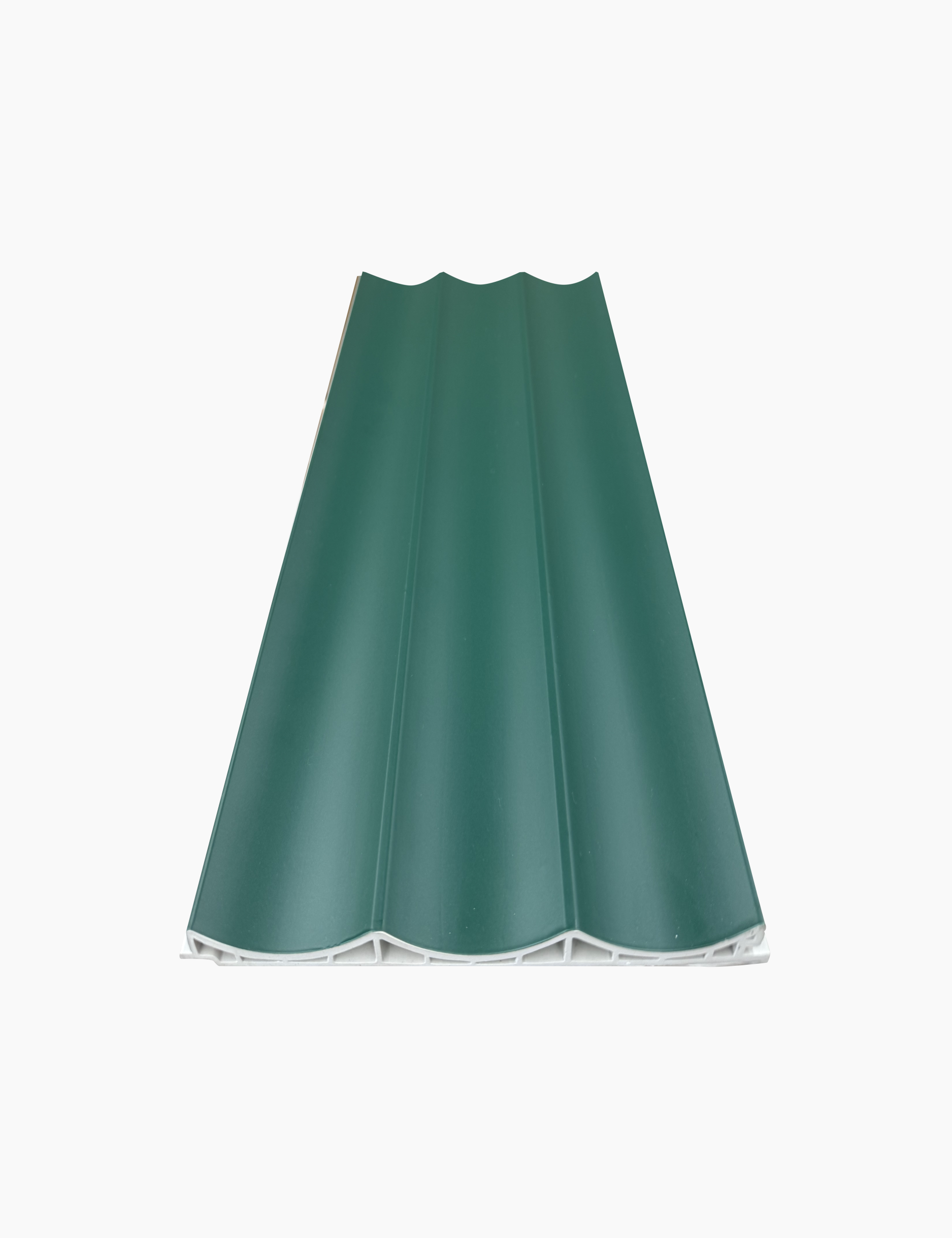 Lambrín Interior Wavy Verde Esmeralda | 295 x 22 cm