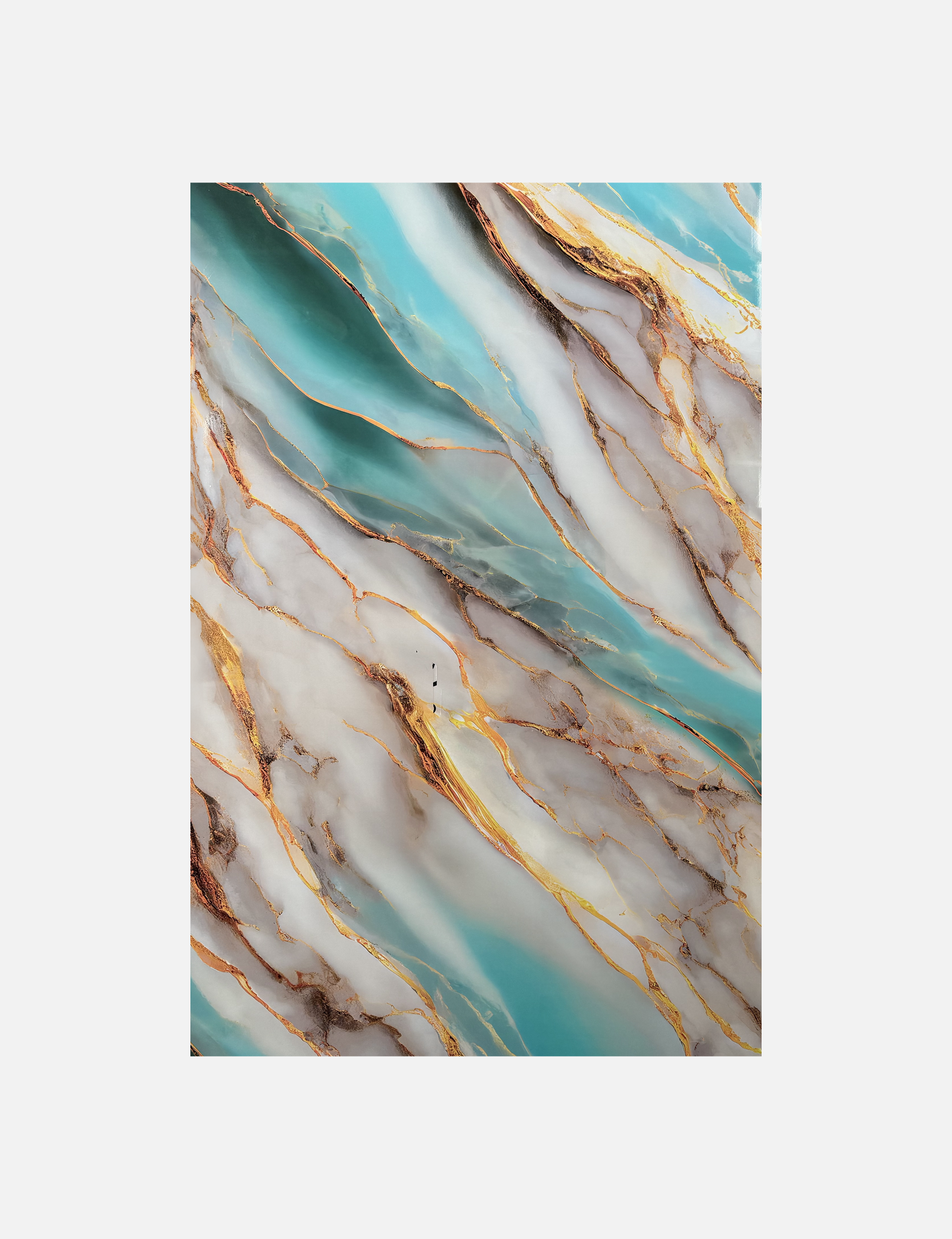 Placa decorativa Aqua Luxe - Hoja 1.22 x 2.44